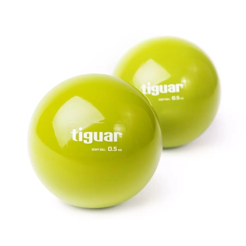Tiguar piłka heavyball 0,5 kg - oliwka