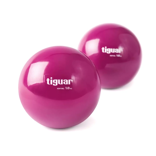 Tiguar piłka heavyball 1 kg - śliwka