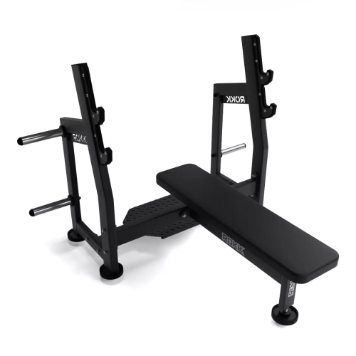 Ławka prosta ze stojakami ROKK Heavy RPT-172