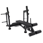 Ławka ze stojakami skos ujemny ROKK Heavy RPT-174