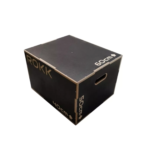 Skrzynia drewniana crossfit 60x50x40 cm ROKK RFT-2812