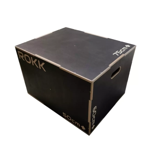 Skrzynia drewniana crossfit 50x60x75 cm ROKK RFT-2813