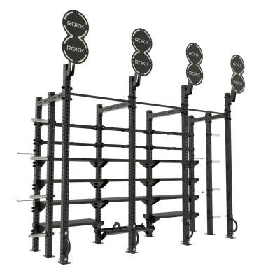 4 stanowiskowy rig do treningu grupowego ROKK RFT-50871