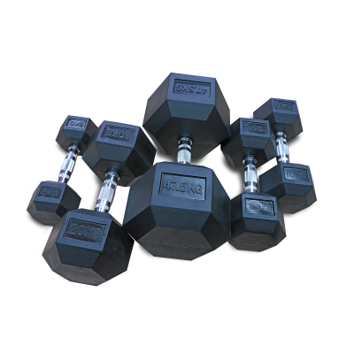 Hantla ogumowana HEX 60kg